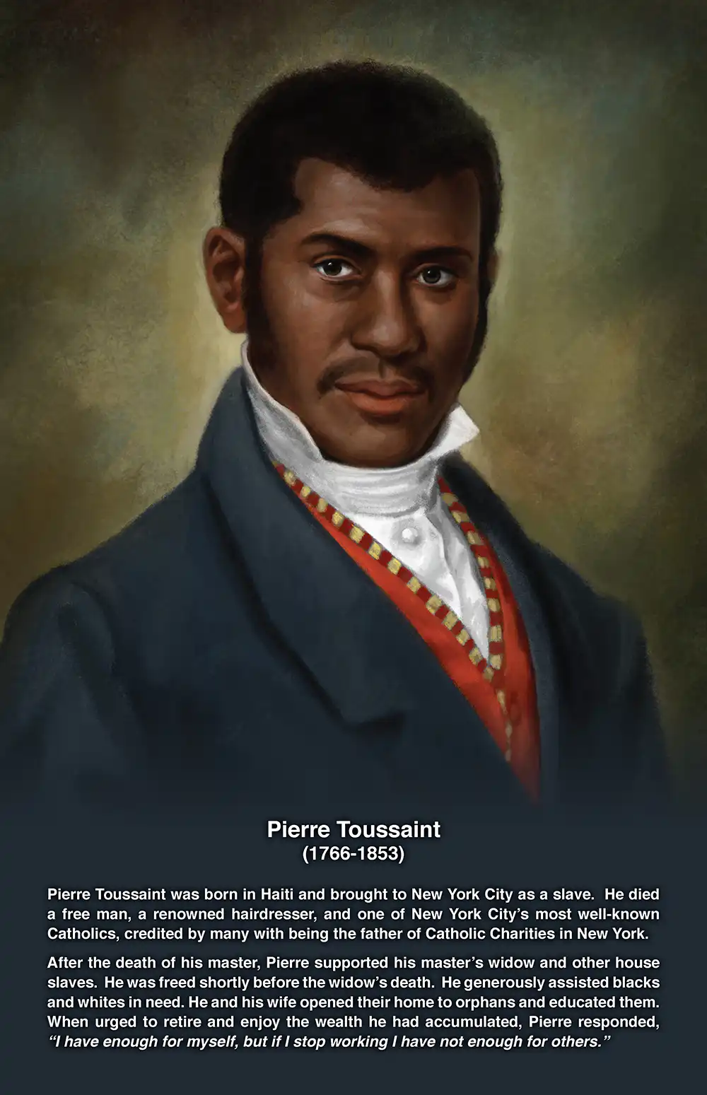 Pierre Toussaint, Apostle of Old New York
