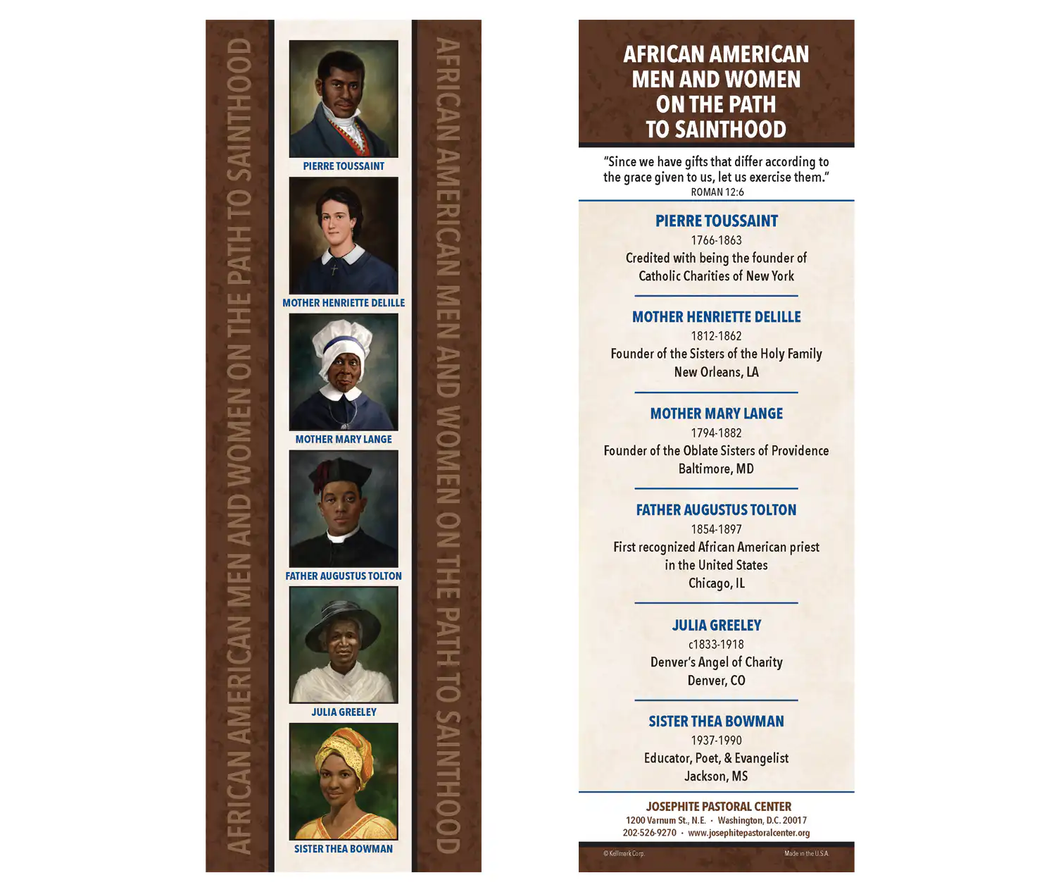 Candidates for Sainthood Bookmarks